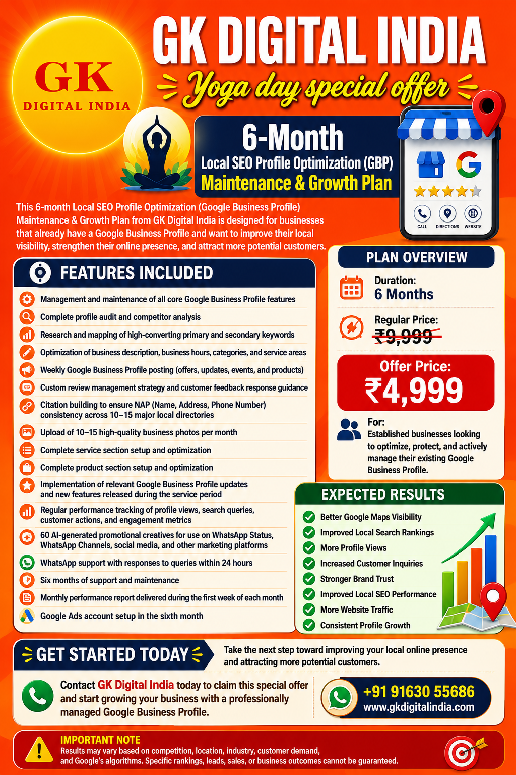 yoga day special offer